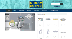 Desktop Screenshot of nurcocastings.com